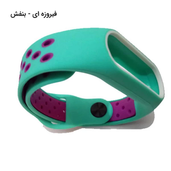بند سیلیکونی طرح نایکی دستبند سامتی شیائومی Mi Band 2 Ventilate Nike