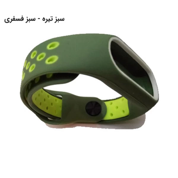 بند سیلیکونی طرح نایکی دستبند سامتی شیائومی Mi Band 2 Ventilate Nike