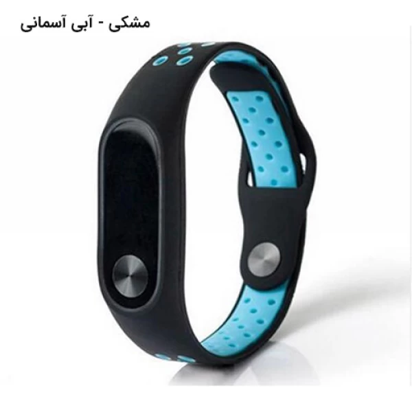بند سیلیکونی طرح نایکی دستبند سامتی شیائومی Mi Band 2 Ventilate Nike