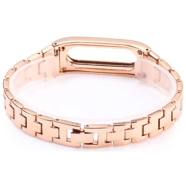 بند مچ بند هوشمند شیائومی Mi Band 2 Metal Strap