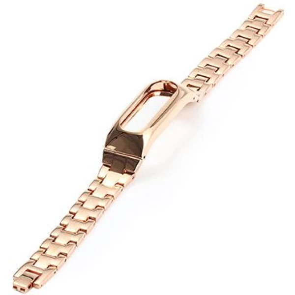 بند مچ بند هوشمند شیائومی Mi Band 2 Metal Strap