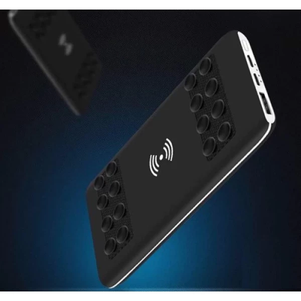 پاوربانک وایرلس 8000 میلی آمپر Wosun LWC-S8 با پد نگهدارنده