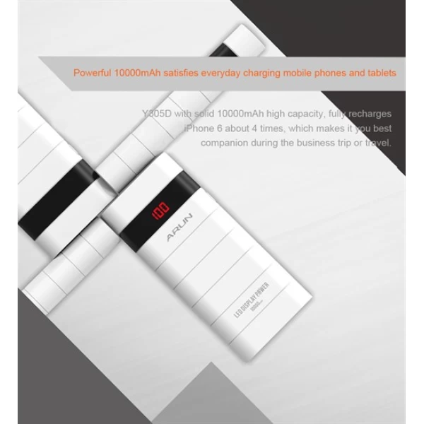 پاوربانک 10000 میلی آمپر آرون ARUN Joyful Y305D