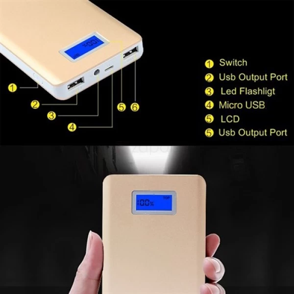 پاوربانک 10000 میلی آمپر اوی Awei P83K