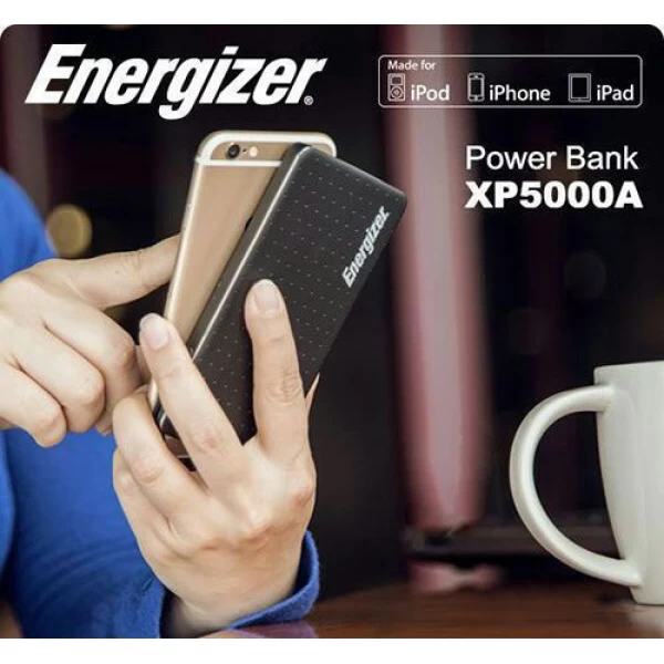 پاوربانک 5000 میلی آمپر انرجایزر مدل XP5000A