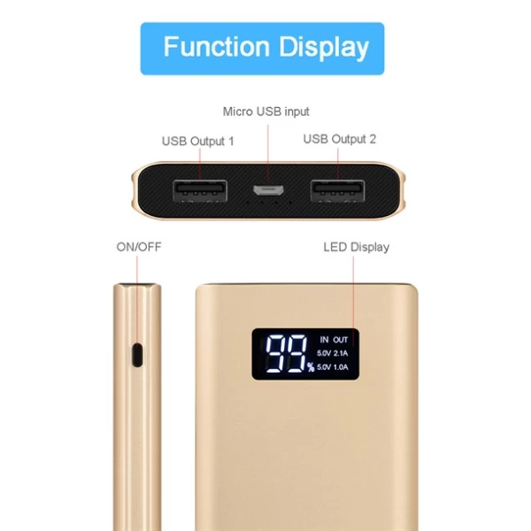 پاوربانک 10000 میلی آمپر هوکو Hoco B22