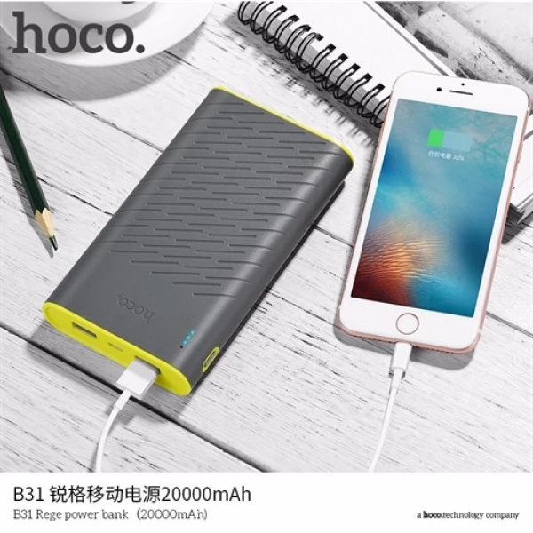 پاوربانک 20000 میلی آمپر هوکو Hoco B31