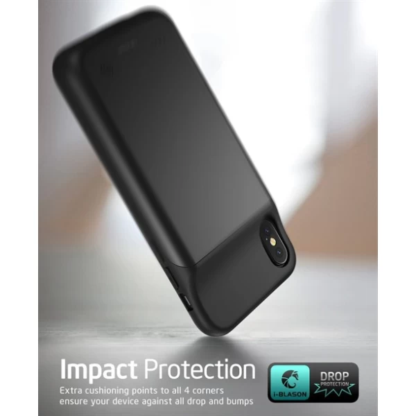 بک کاور و پاوربانک 3200 میلی آمپر iPhone X Battery Case
