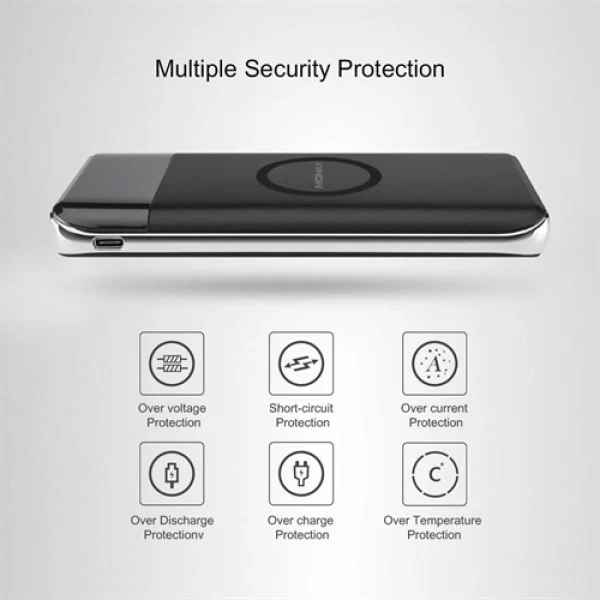 پاوربانک وایرلس 10000 میلی آمپر مومکس Momax iPower Air IP80