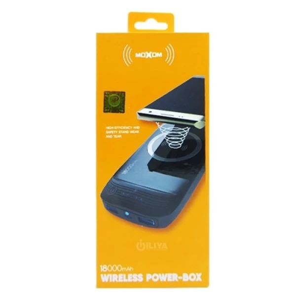 پاوربانک وایرلس 18000 ماکسوم Moxom MP178