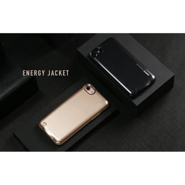 بک کاور و پاوربانک 2400 میلی آمپر ریمکس Remax PN-01 مناسب Apple iPhone  7