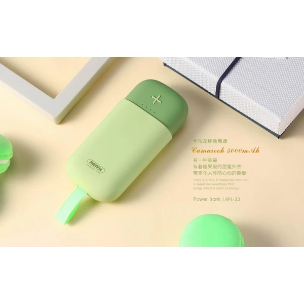 پاوربانک 5000 میلی آمپر ریمکس Remax RPL-32 Camaroon