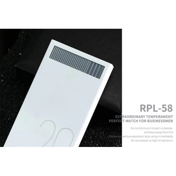 پاوربانک 20000 میلی آمپر ریمکس Remax RPL-58 Revolution