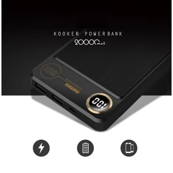 پاوربانک 20000 میلی آمپر ریمکس Remax Kooker RPP-59