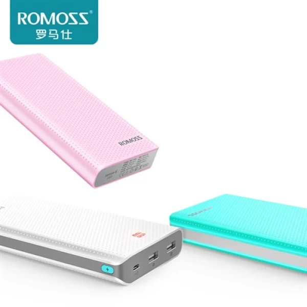 پاوربانک 20000 میلی آمپر روموس Romoss Sense 6 LED PH80