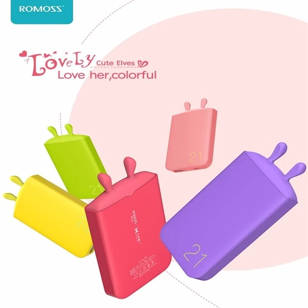 پاوربانک 6000 میلی آمپر فانتزی روموس Romoss Lovely-ELF LE06