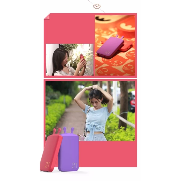 پاوربانک 6000 میلی آمپر فانتزی روموس Romoss Lovely-ELF LE06