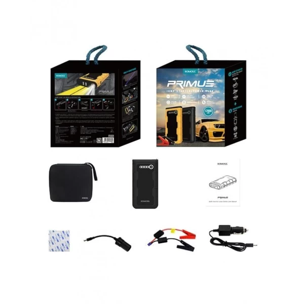 پاوربانک و جامپ استارتر خودرو روموس Romoss Primus JS12