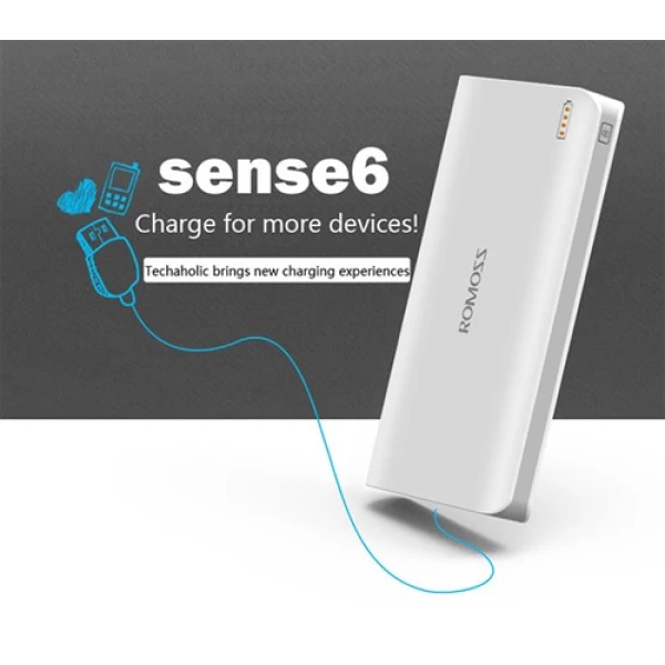 پاوربانک 20000 میلی آمپر روموس Romoss Sense 6 PH80