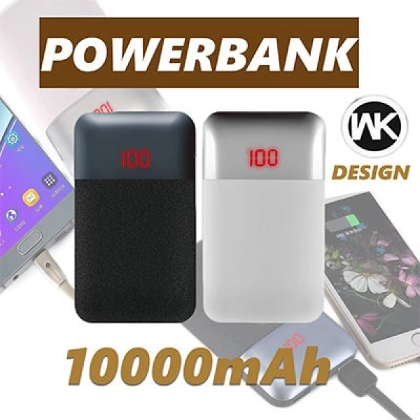 پاوربانک 10000 میلی آمپر دبلیو کی مدل WK WP-019 Mak
