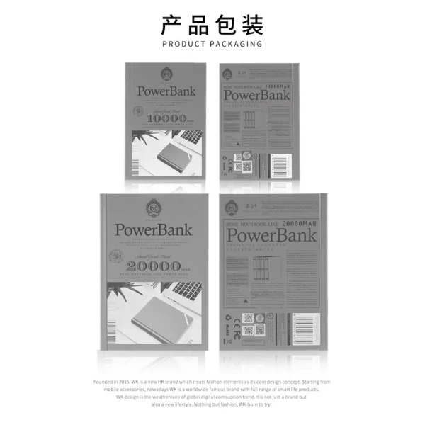 پاوربانک 10000 میلی آمپر دبلیو کی WK WP-031