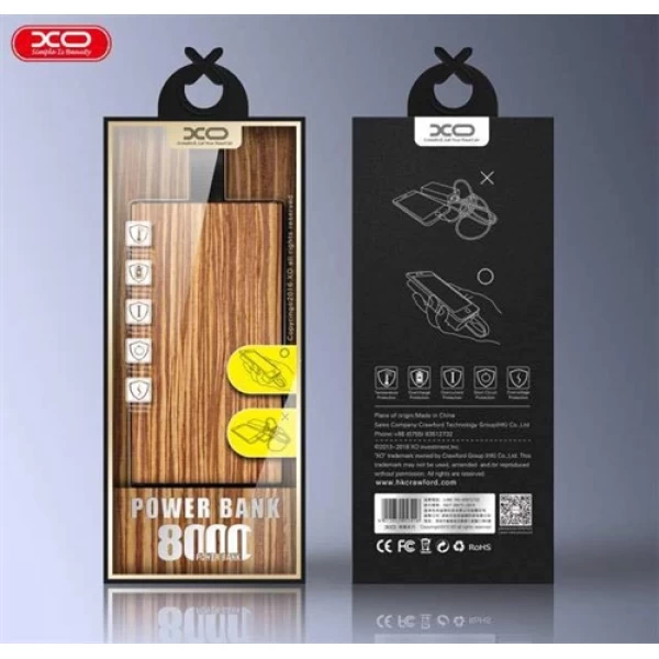 پاوربانک 8000 میلی آمپر ایکس او XO Yuansu