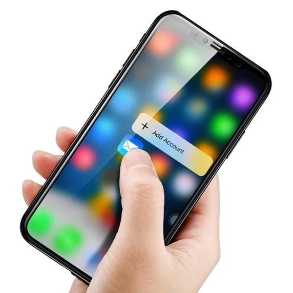 محافظ صفحه نمایش شیشه ای پشت و رو بیسوس آیفون Baseus Glass Film Set Apple iPhone X