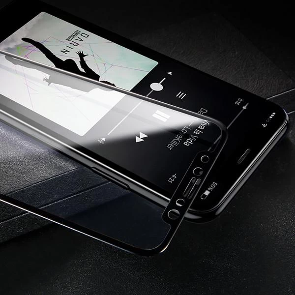 محافظ صفحه نمایش شیشه ای پشت و رو بیسوس آیفون Baseus Glass Film Set Apple iPhone X