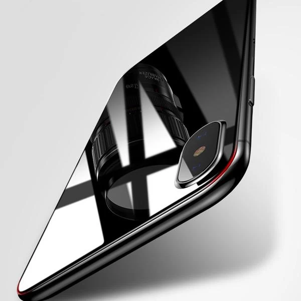 محافظ صفحه نمایش شیشه ای پشت و رو بیسوس آیفون Baseus Glass Film Set Apple iPhone X
