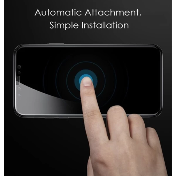 محافظ صفحه نمایش شیشه ای بیسوس آیفون Baseus Silk-screen Anti-blue Apple iPhone X