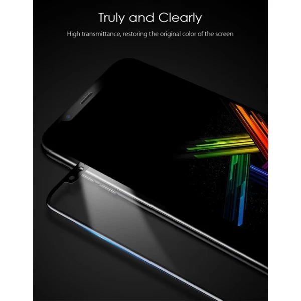 محافظ صفحه نمایش شیشه ای بیسوس آیفون Baseus Silk-screen Anti-blue Apple iPhone X