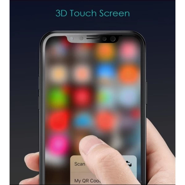 محافظ صفحه نمایش شیشه ای بیسوس آیفون Baseus Silk-screen Anti-blue Apple iPhone X