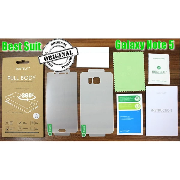 محافظ نانو 360 درجه Full Body مارک BestSuit مناسب Samsung Galaxy Note 5
