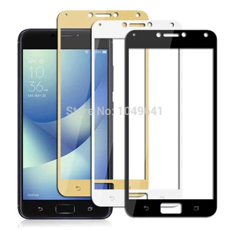 محافظ صفحه نمایش شیشه ای تمام صفحه مناسب Asus Zenfone 4 Max ZC554KL