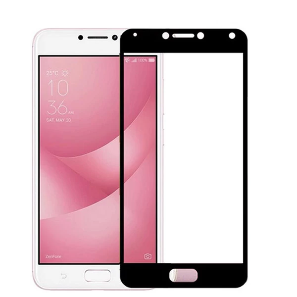 محافظ صفحه نمایش شیشه ای تمام صفحه Asus Zenfone 4 Max ZC554KL