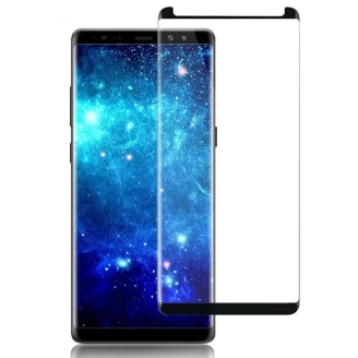 محافظ صفحه نمایش شیشه ای تمام صفحه و خمیده تمام چسب مناسب Samsung Galaxy Note 8 مارک RG