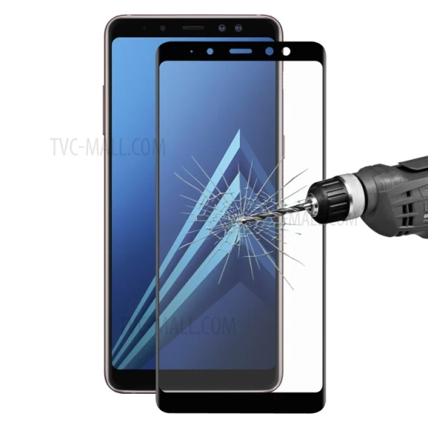محافظ صفحه نمایش شیشه ای تمام صفحه و خمیده مارک رمو مناسب Samsung Galaxy A8 2018