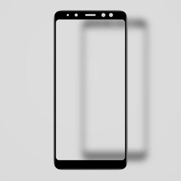 محافظ صفحه نمایش شیشه ای تمام صفحه و خمیده مارک رمو مناسب Samsung Galaxy A8 2018