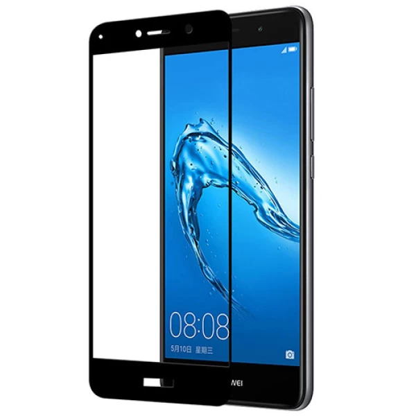 محافظ صفحه نمایش شیشه ای تمام صفحه و خمیده مارک رمو مناسب Huawei Y7 Prime