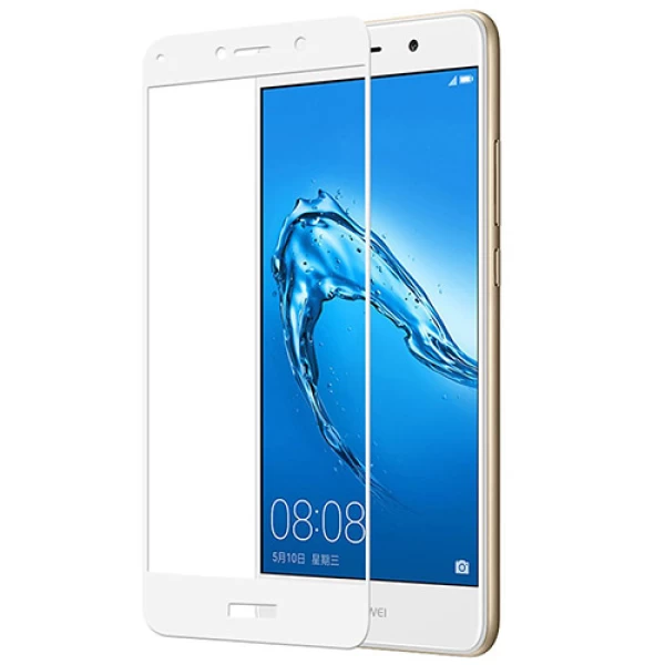 محافظ صفحه نمایش شیشه ای تمام صفحه و خمیده مارک رمو مناسب Huawei Y7 Prime