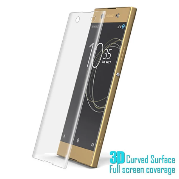 محافظ صفحه نمایش شیشه ای تمام صفحه و خمیده مارک رمو مناسب Sony Xperia XA Ultra
