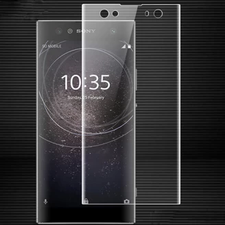 محافظ صفحه نمایش شیشه ای تمام صفحه و خمیده Remo برای Sony XA2 Ultra
