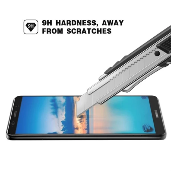 محافظ صفحه نمایش شیشه ای تمام صفحه و خمیده تمام چسب مناسب Huawei Mate 10 Pro