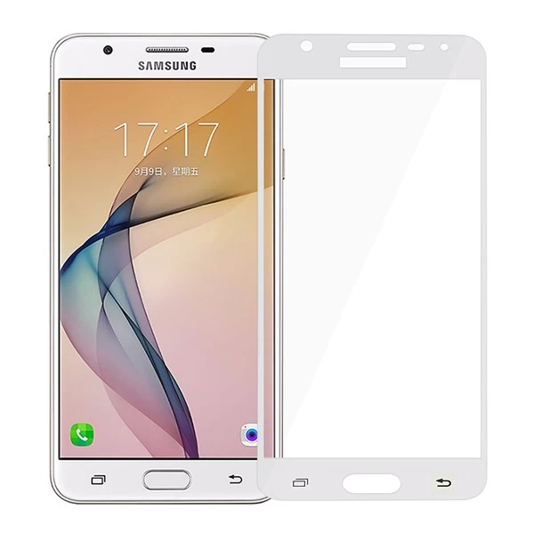 محافظ صفحه نمایش شیشه ای تمام صفحه و خمیده مارک رمو مناسب Samsung Galaxy J5 Prime