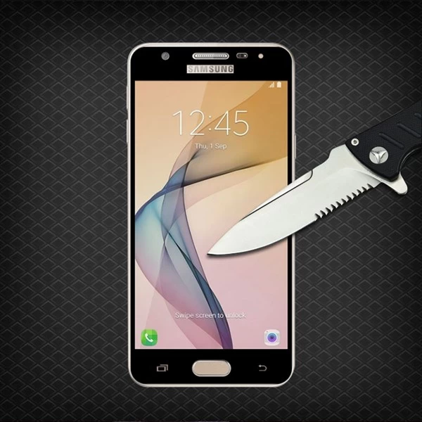 محافظ صفحه نمایش شیشه ای تمام صفحه و خمیده مارک رمو مناسب Samsung Galaxy J5 Prime