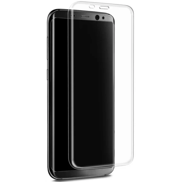 محافظ صفحه نمایش شیشه ای 3D و خمیده مارک V-Like مناسب Samsung S8