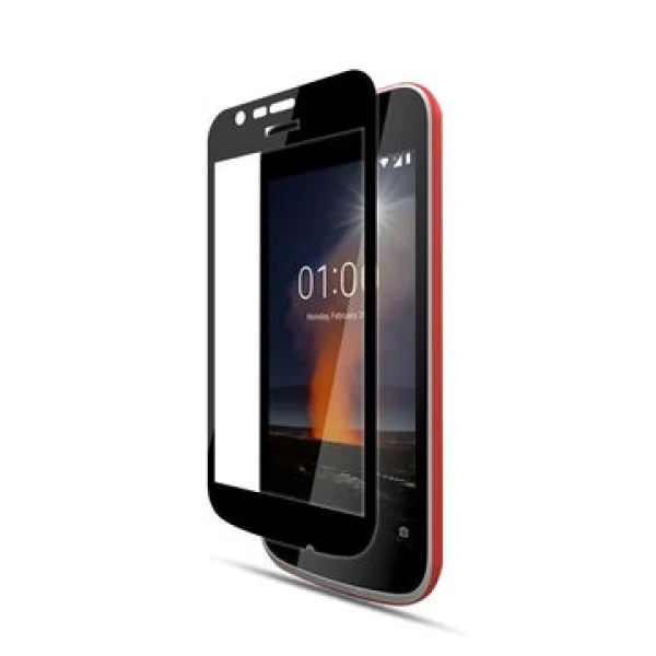 محافظ صفحه شیشه ای تمام صفحه تمام چسب Nokia 1