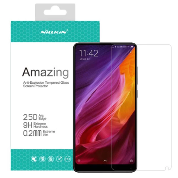محافظ صفحه نمایش شیشه ای نیلکین شیائومی Nillkin H+ Pro Glass Xiaomi Mi Mix 2