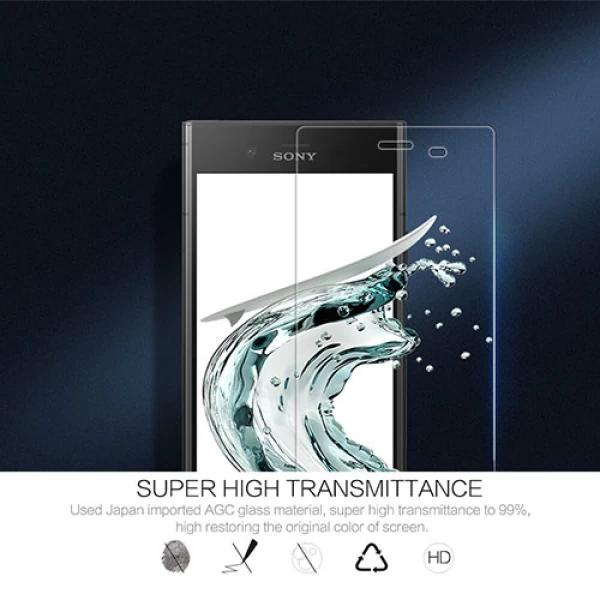محافظ صفحه نمایش شیشه ای نیلکین سونی Nillkin H+ Pro Glass Sony Xperia XZ1