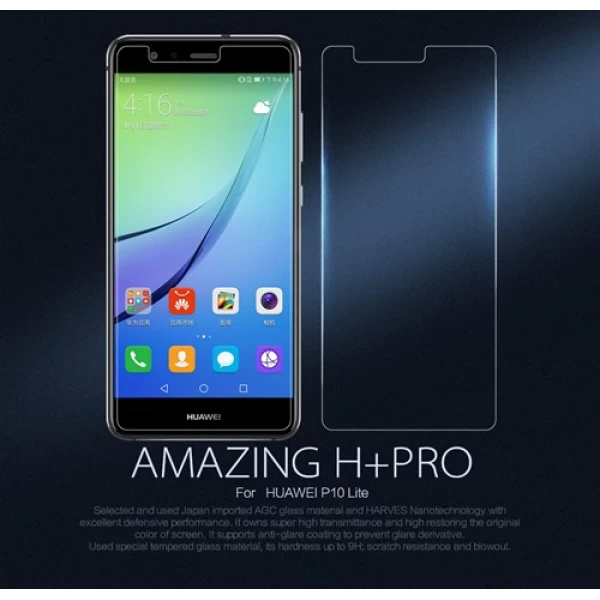 محافظ صفحه نمایش شیشه ای نیلکین هواوی Nillkin H+ Pro Glass Huawei P10 Lite